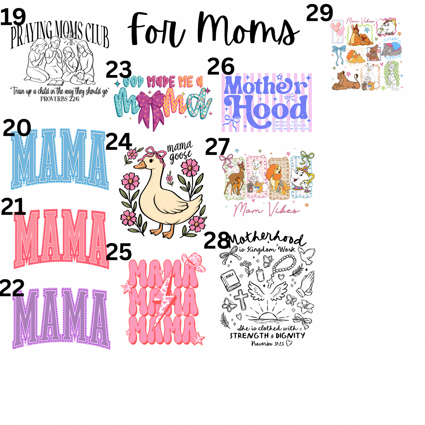Mama Adult Gildan / Jerzees Options