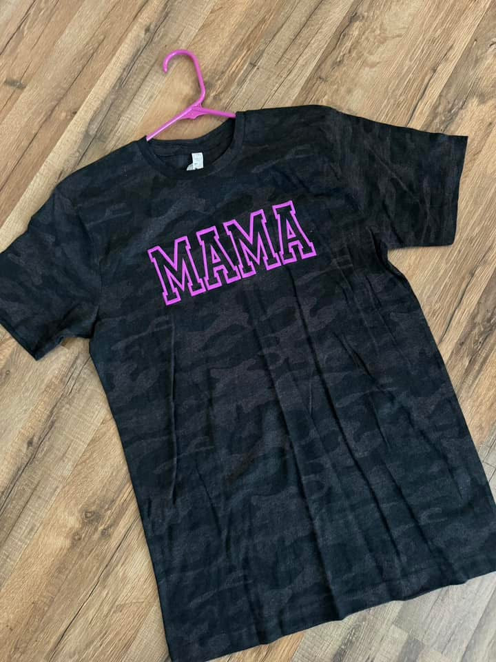 “Mama” puff tee