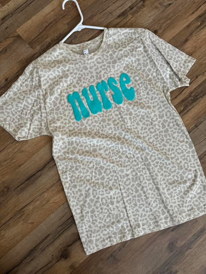 “Nurse” puff tee