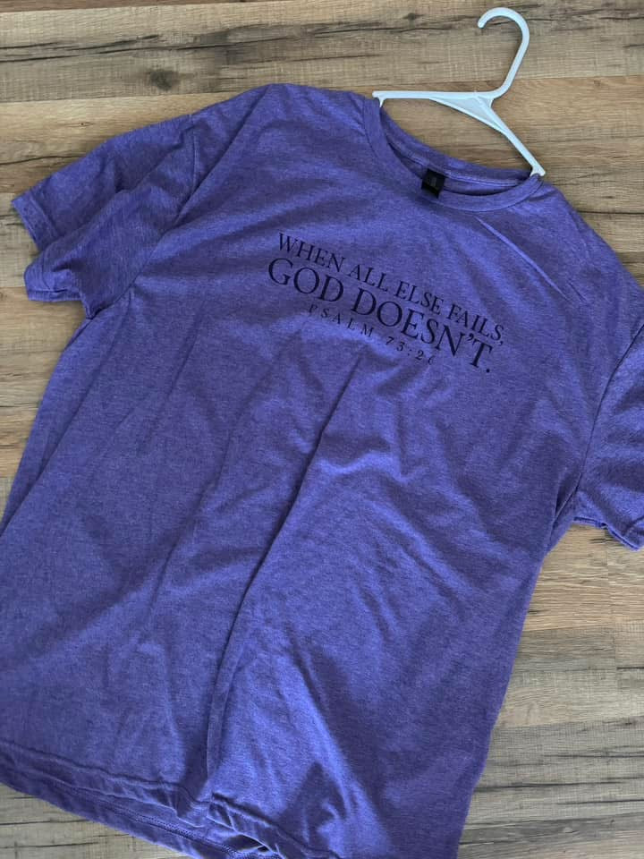 When All Else Fails - purple