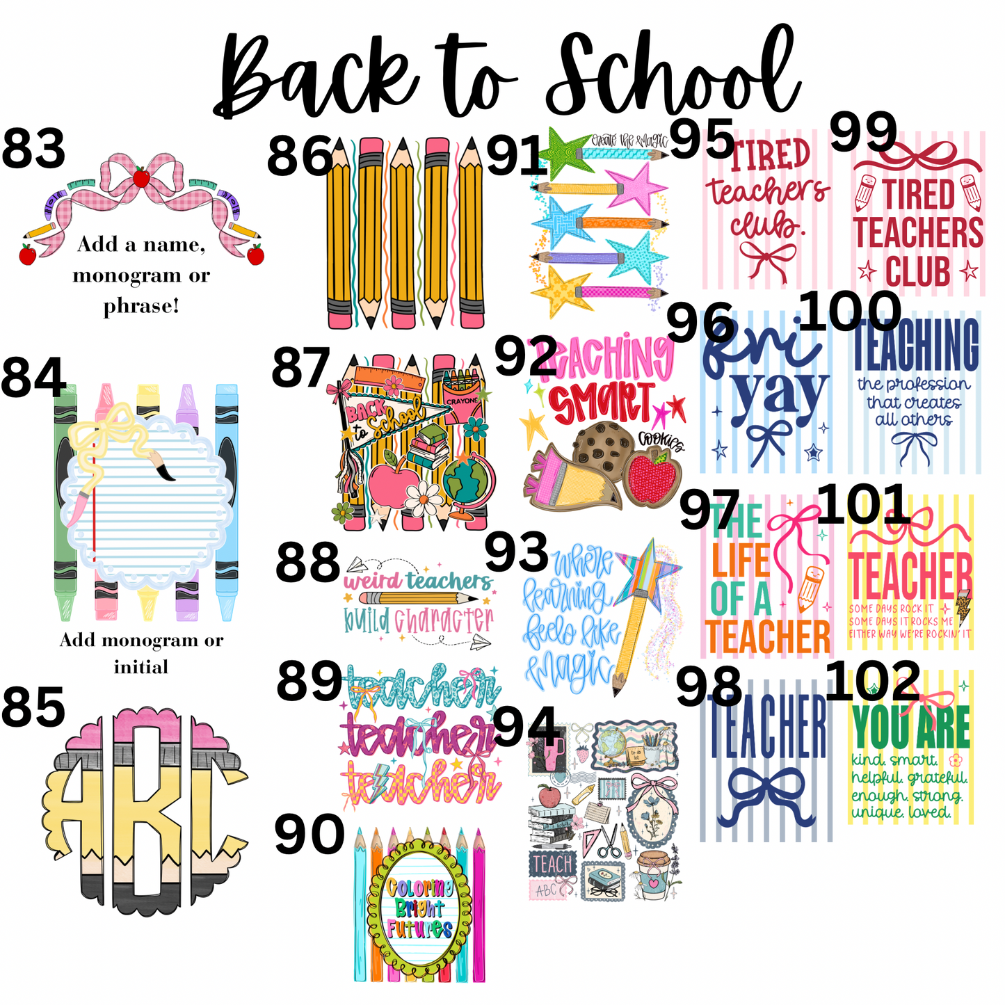 Back to School