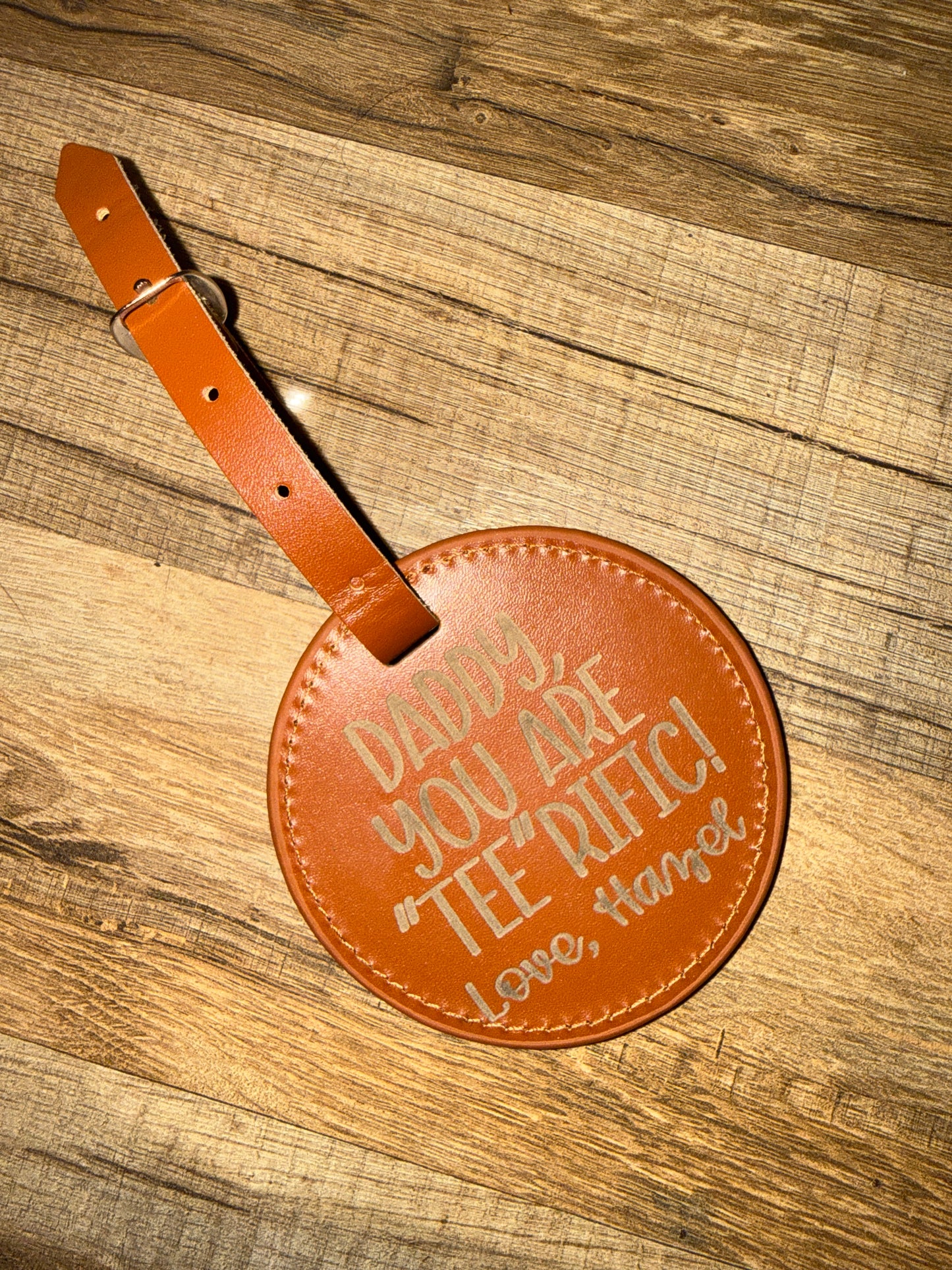 Personalized Golf Bag Tag