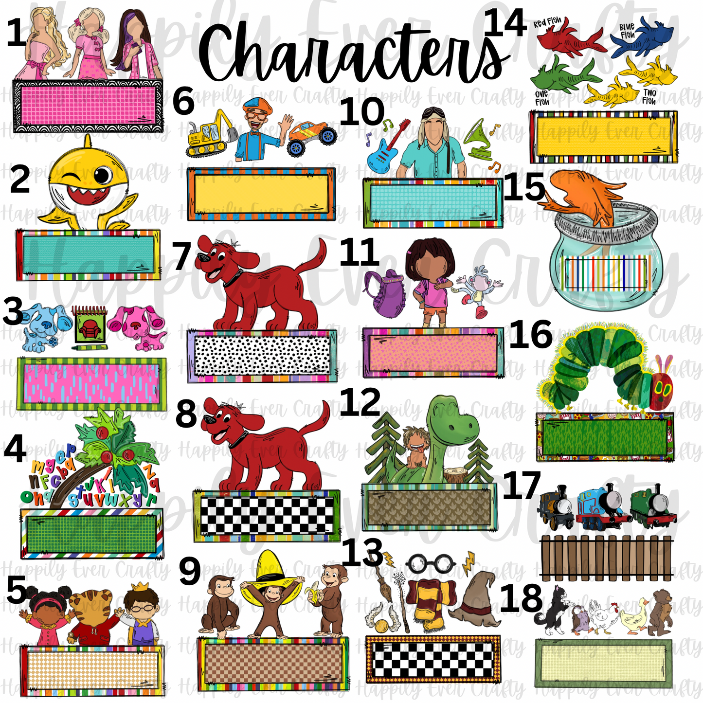 Characters