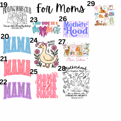Mama Adult Gildan / Jerzees Options