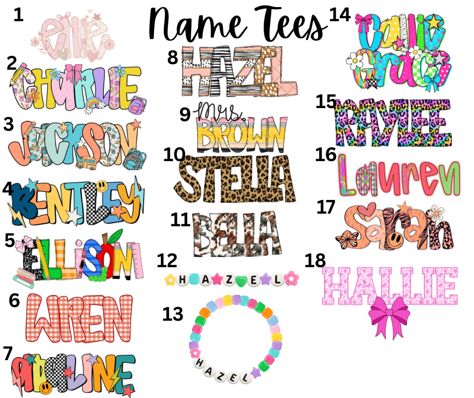 Names & Phrases