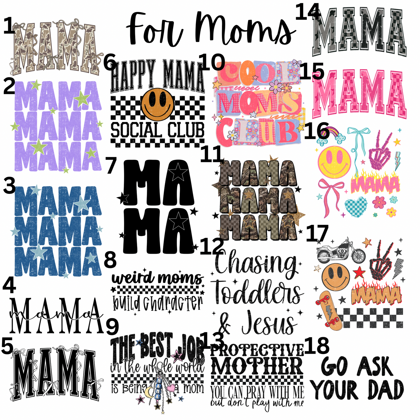 Mama Adult Gildan / Jerzees Options