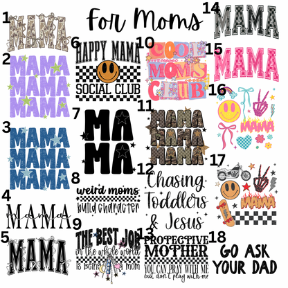 Mama Adult Gildan / Jerzees Options
