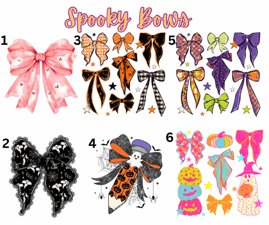 PO - Halloween Bows