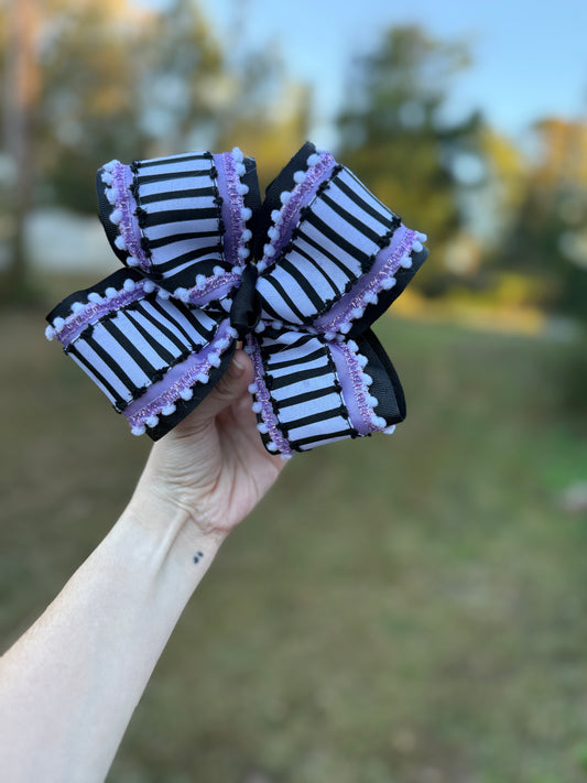 Showtime Bow Purple - 6”