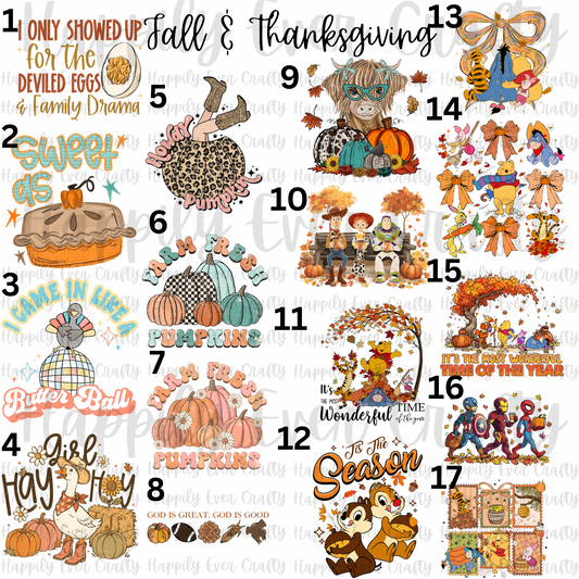 Fall / Thanksgiving