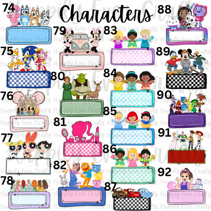 Characters