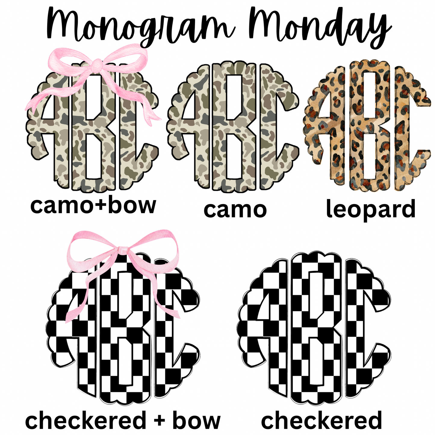 Monogram Monday - 8/17