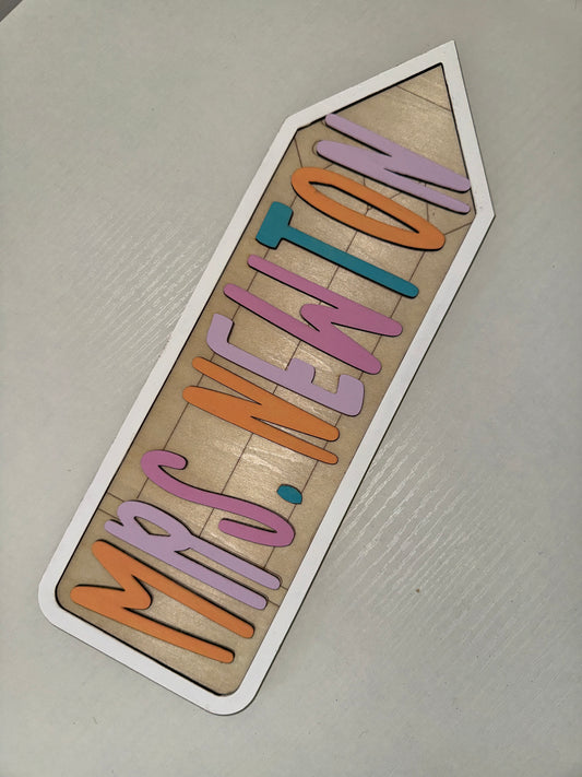 Personalized Pencil