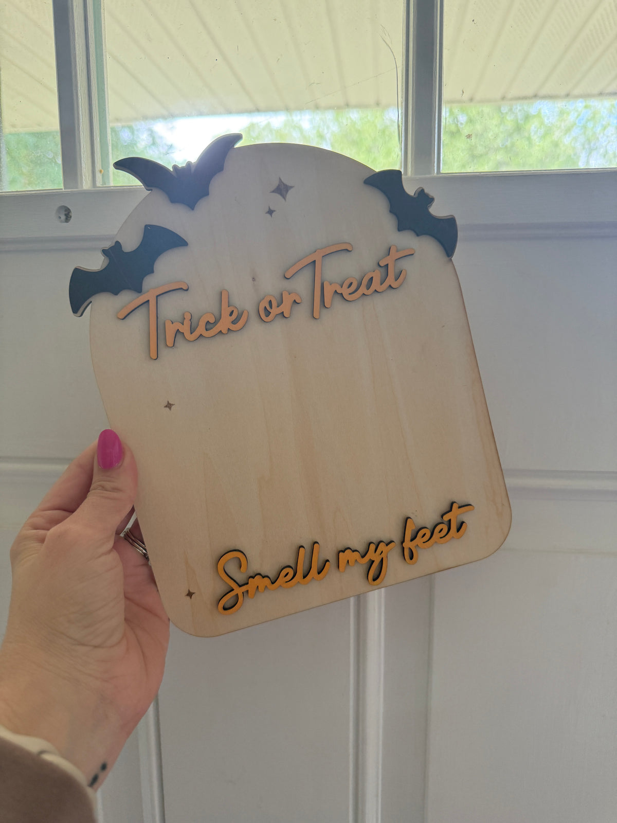 Halloween Footprint board