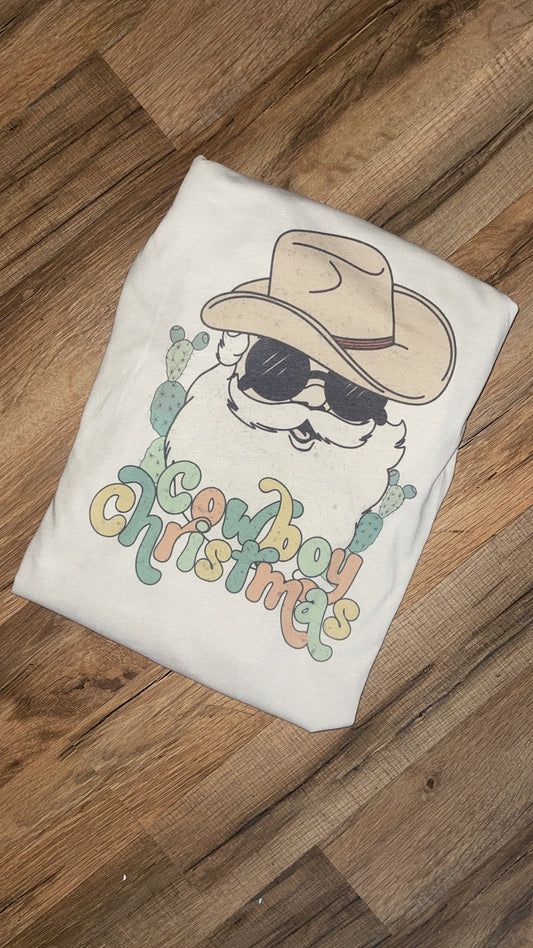 Cowboy Christmas - short sleeve