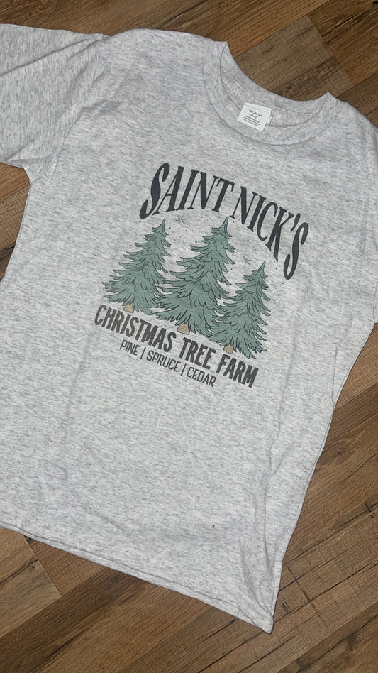 Saint Nick’s Tree Farm - short sleeve