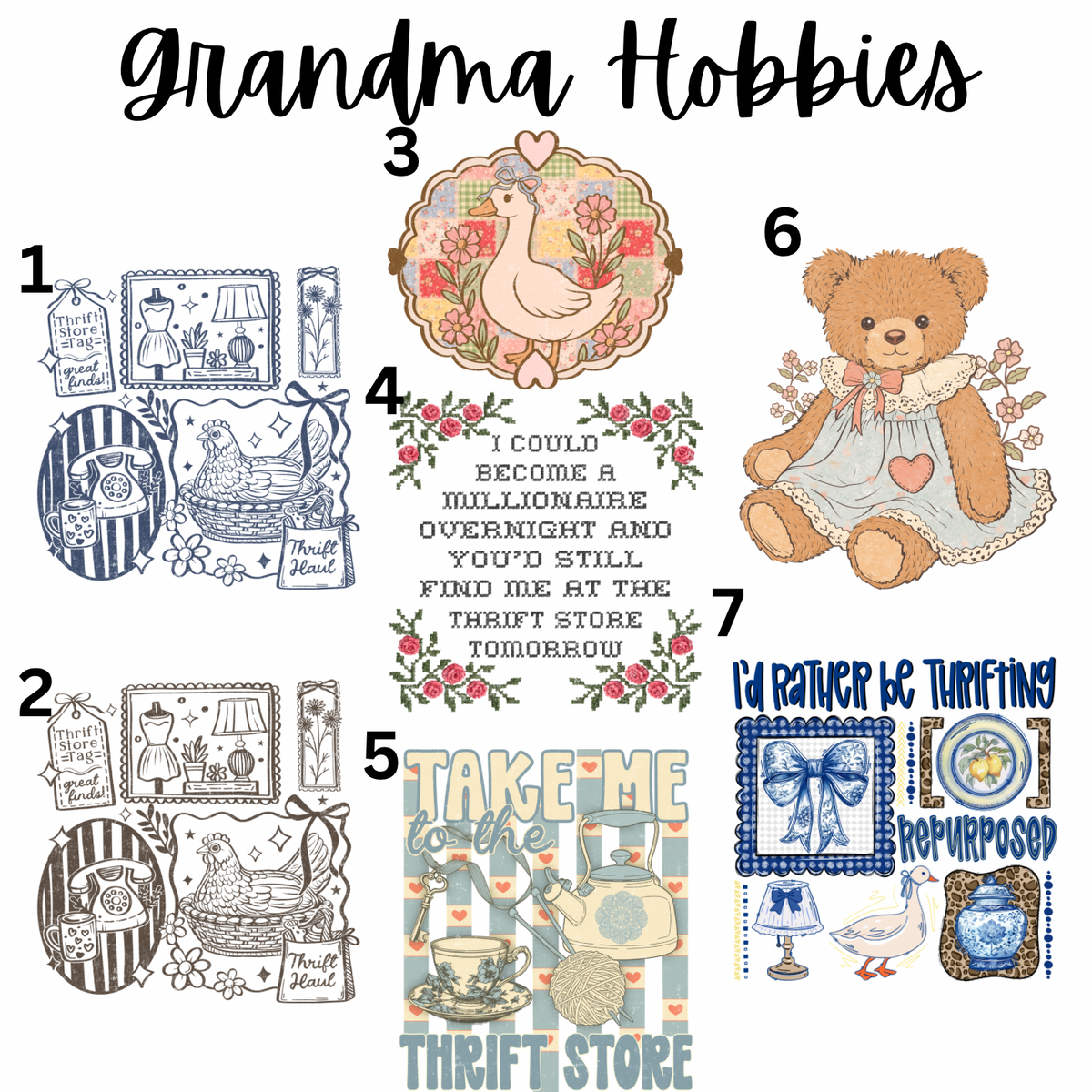 Grandma Hobbies