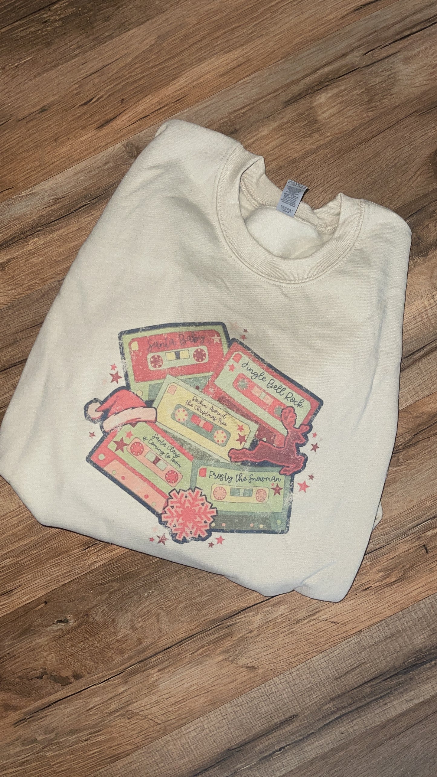 Christmas Cassettes - sweatshirt